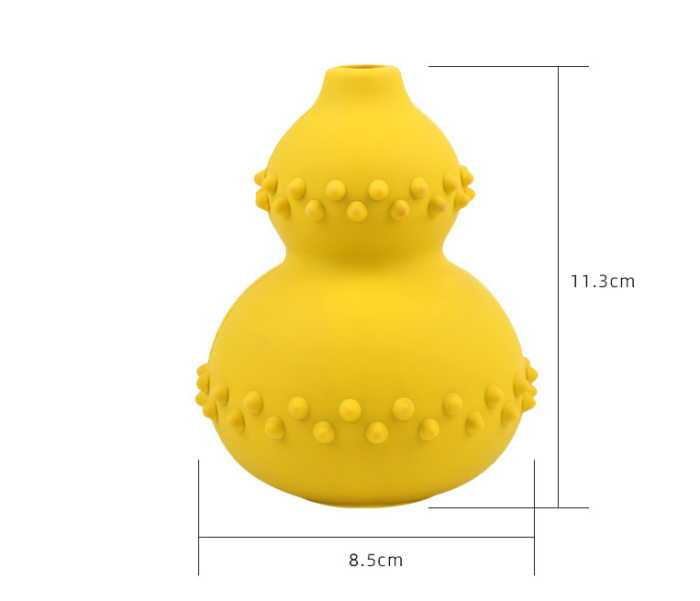 Natural Rubber Dog Chew Toy with Treat Dispenser - Image 7