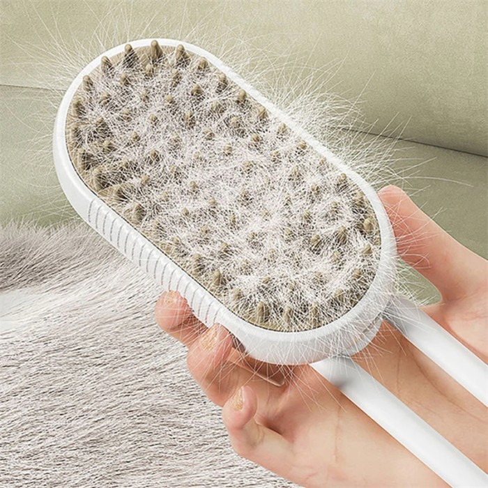 3-in-1 Electric Spray Massage Cat & Dog Grooming Brush - Image 5