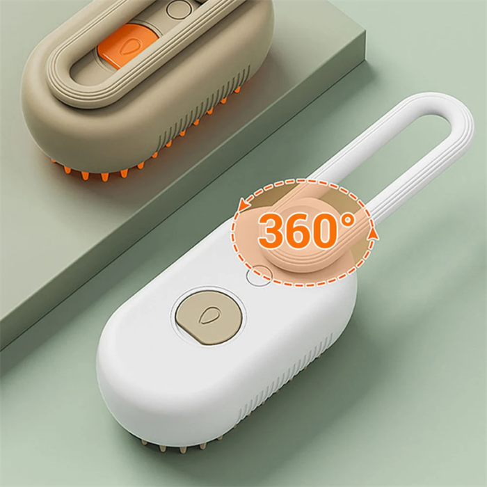 3-in-1 Electric Spray Massage Cat & Dog Grooming Brush - Image 9