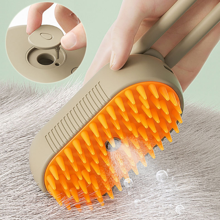 3-in-1 Electric Spray Massage Cat & Dog Grooming Brush - Image 10