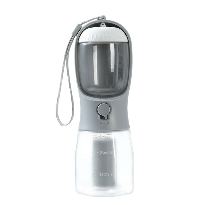 3-in-1 Pet Water Bottle – Hydrate, Feed & Clean on the Go