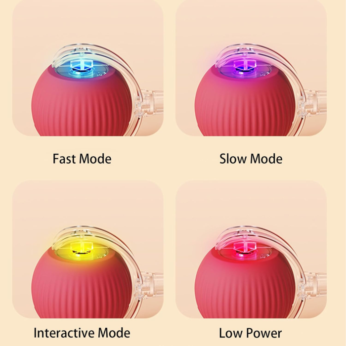 Interactive Rolling Smart Ball – 360° Rechargeable Pet Toy - Image 8